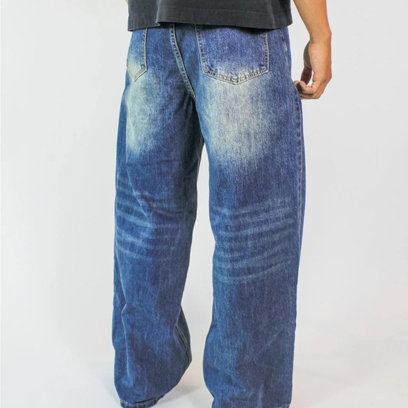 Bareline Jeans Men’s Baggy Vintage Wash - Picture 5 of 13